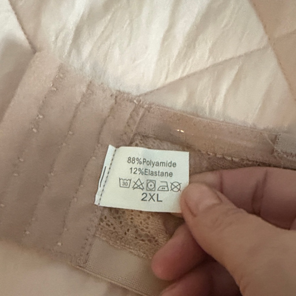 2 Elegant Lace Bralettes in Cream and Black, Like New - Picture 8 of 15